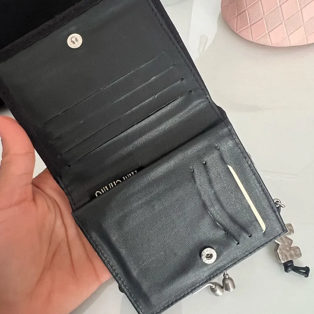 Vintage Mini Chang Mini Black Wallet